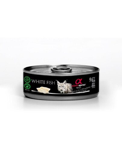 ALPHA SPIRIT White fish Bílá ryba 85 g