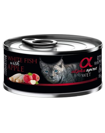 ALPHA SPIRIT White fish with apple Bílá ryba s jablkem 85 g