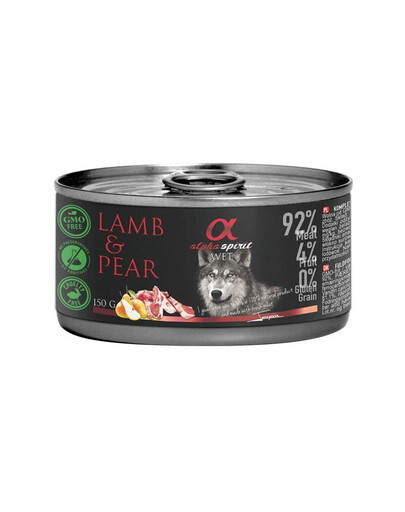 ALPHA SPIRIT Lamb with Pear 150 g