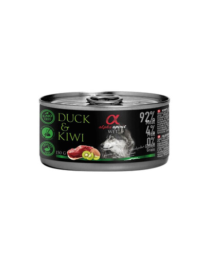 ALPHA SPIRIT Duck with Kiwi 150 g