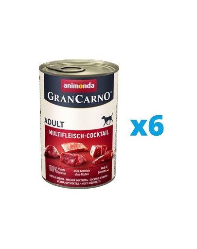 ANIMONDA Grancarno konzervy 6 x 400 g