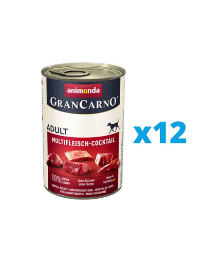 ANIMONDA Grancarno konzervy 12x400g