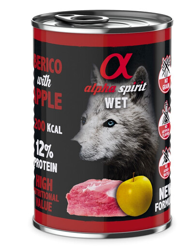 ALPHA SPIRIT Pork with Yellow Apple 400 g