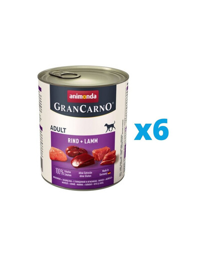ANIMONDA Grancarno konzervy 6 x 400 g