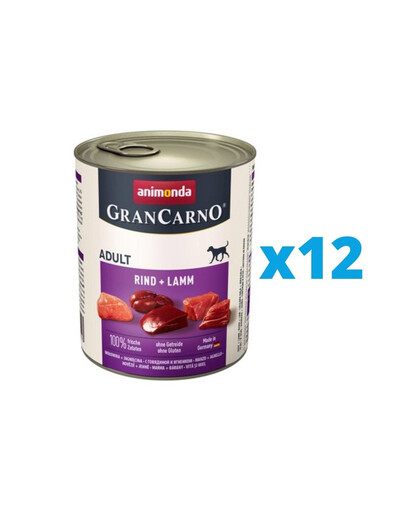ANIMONDA Grancarno konzervy 12x400g