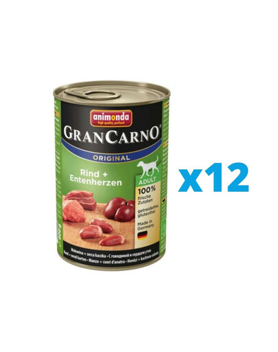 ANIMONDA Grancarno konzervy 12x400g