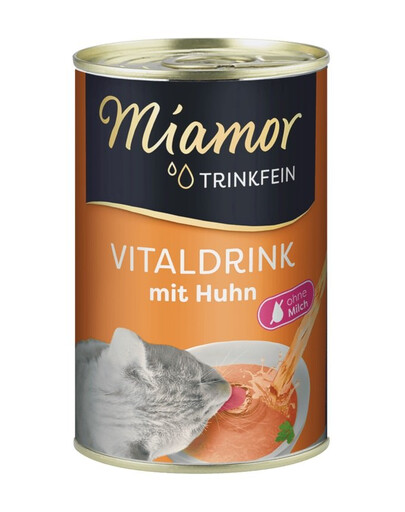 MIAMOR Trinkfein kuřecí polévka pro kočky 12x135 g