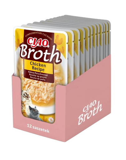 INABA CIAO Broth Bulion Chicken 12x40 g