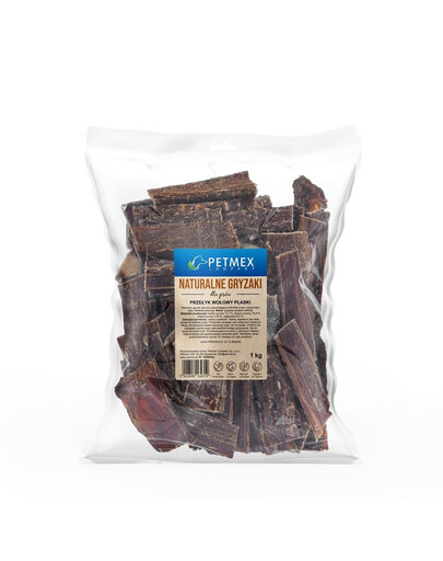 PETMEX Przełyk wołowy płaski 1kg
