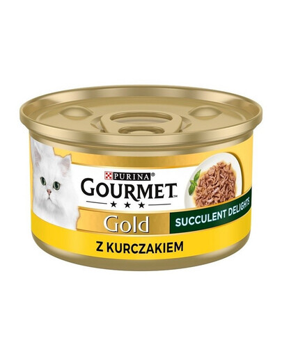 GOURMET Gold Adult Succulent Delights s kuřetem 85g
