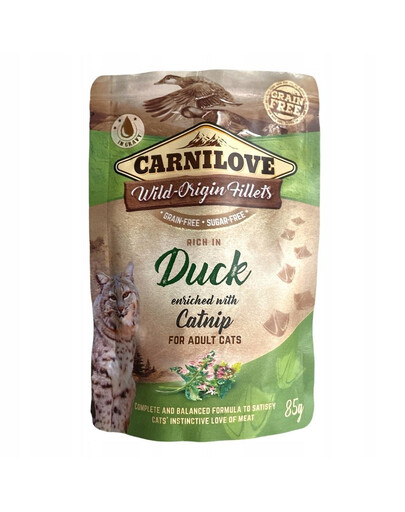 Cat Duck&Catip 85 g mokra karma dla kota