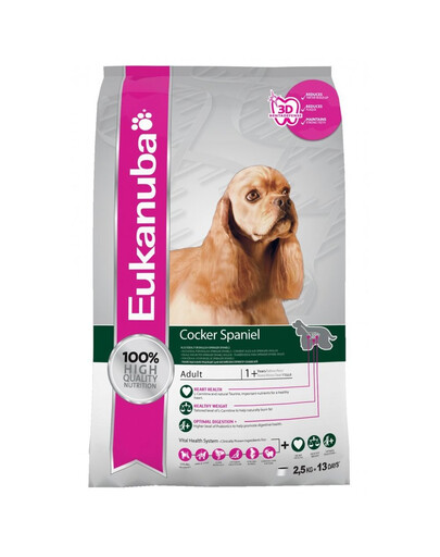 EUKANUBA Breed nutrition cocker spaniel 2.5 kg