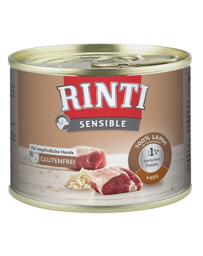 Sensible Jagnięcina z ryżem 185 g