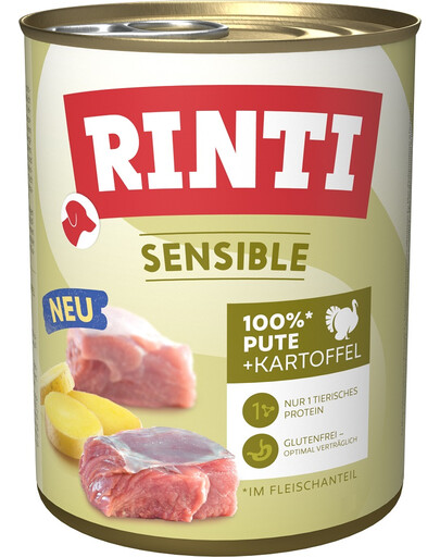 RINTI Sensible puszka z ziemniakami 800 g