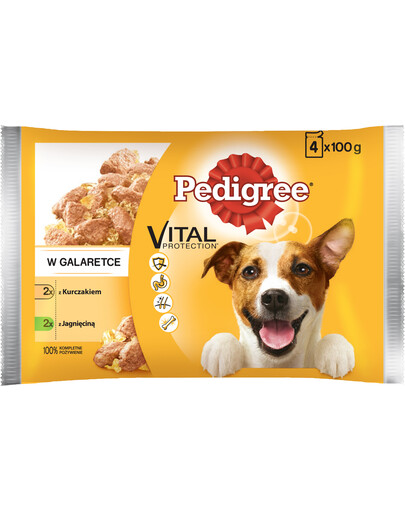 Vital Protection jagnięcina i kurczak w galaretce 52 x 100 g