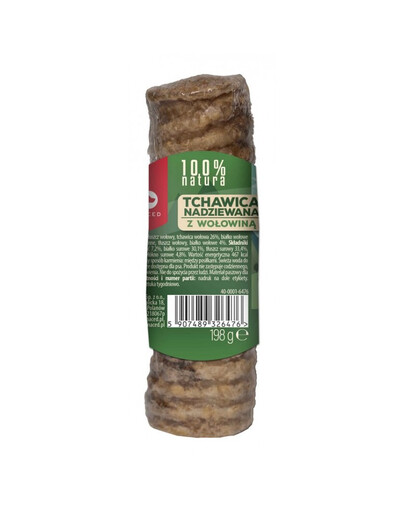 MACED MACED 100 % Natura Trachea plněná hovězím masem pro psy 120 g