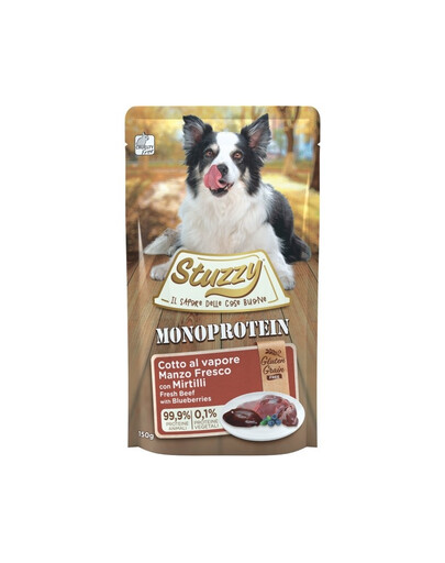 Dog Monoprotein Wołowina z jagodami 150 g karma hipoalergiczna dla psów
