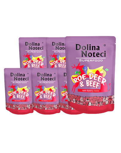 DOLINA NOTECI SuperFood Srnec a hovězí 10x300 g