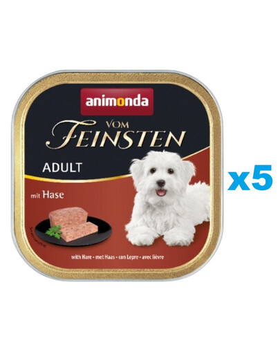 ANIMONDA Vom Feinsten Classic Adult 5 x 150 g mokra karma dla dorosłych psów