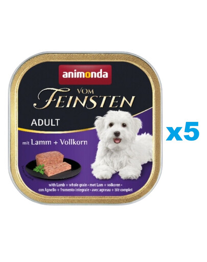 ANIMONDA Vom Feinsten Classic Adult 5 x 150 g mokra karma dla dorosłych psów