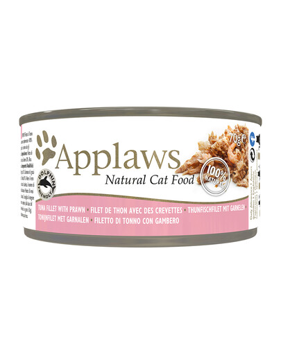 APPLAWS Puszki w bulionie dla kota 72 x 70 g