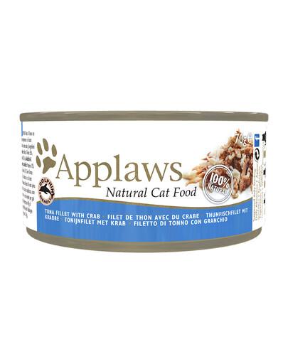 APPLAWS Puszki w bulionie dla kota 72 x 70 g