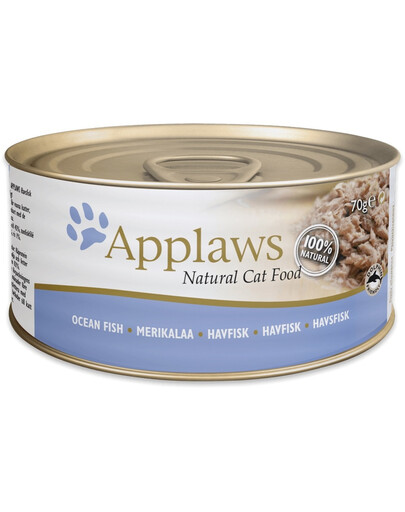 APPLAWS Puszki w bulionie dla kota 72 x 70 g