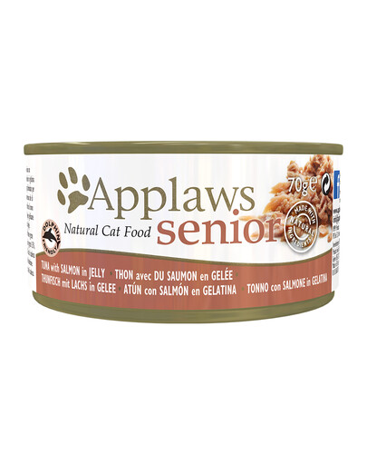 APPLAWS Puszki w bulionie dla kota 72 x 70 g