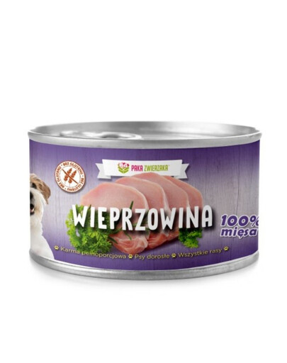 Wieprzowina 410 g mokra karma dla psa