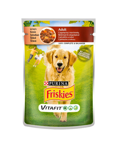 FRISKIES Vitafit Adult puszki w sosie dla psa 20 x 100 g