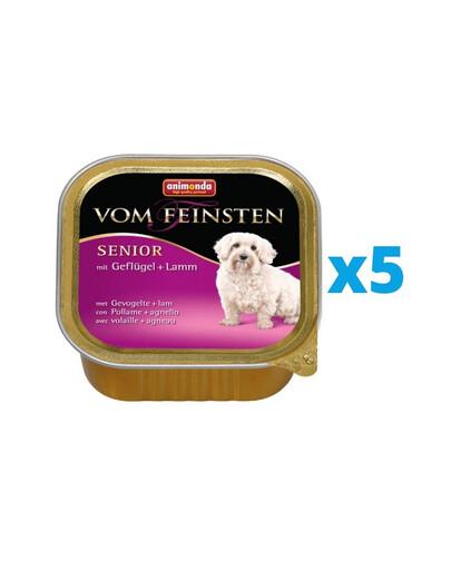 ANIMONDA Vom Feinsten Classic Adult 5 x 150 g mokra karma dla dorosłych psów