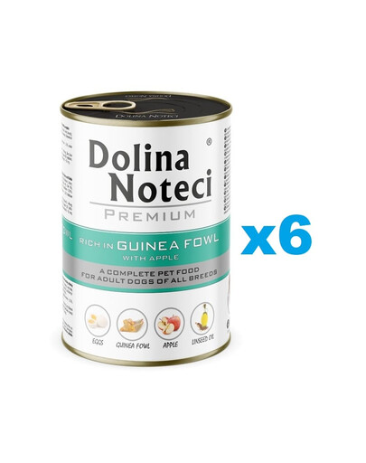 DOLINA NOTECI Premium perlička s jablkem 6x400 g