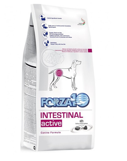 FORZA 10 Intestinal Active Nutraceutical Diet pro psy se zažívacími problémy 4 kg