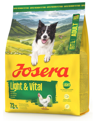 JOSERA Light Vital 900g pro psy podporující kontrolu hmotnosti