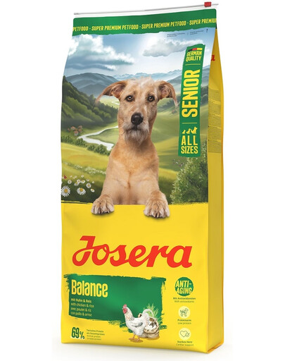 JOSERA Senior Balance 12,5kg pro starší psy s nízkým obsahem tuku