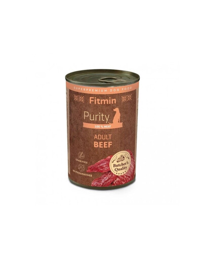 FITMIN Purity Adult Dog Beef 400g hovězí pro psy