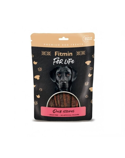FITMIN For Life Duck Stripes 70 g z kachny v páskách pamlsek pro psa