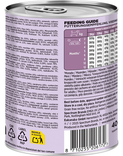 Life Care Puppy Rich in Turkey 400 g pasztet dla szczeniąt bogaty w indyka i marchewkę