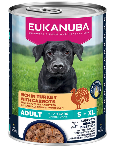 EUKANUBA Life Care Adult Rich in Turkey 400 g paštika pro psy bohatá na krůtu a mrkev
