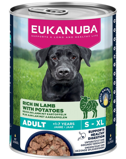 EUKANUBA Life Care Adult Rich in Lamb 400 g paštika pro psy bohatá na jehněčí maso a brambory