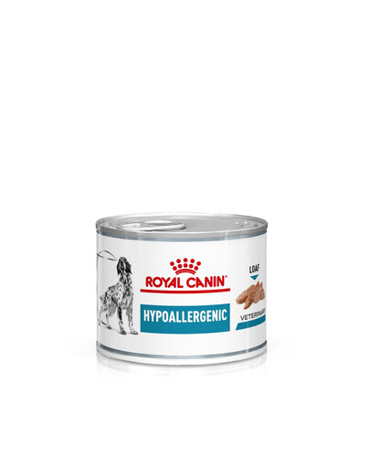 ROYAL CANIN Dog Hypoallergenic 24x200 g mokré krmivo pro dospělé psy s nežádoucími reakcemi na krmivo