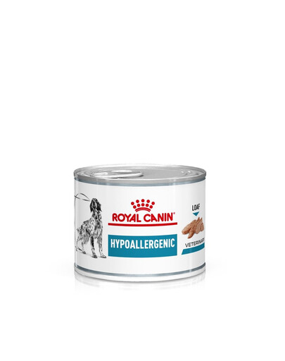 ROYAL CANIN Dog Hypoallergenic 48x200 g mokré krmivo pro dospělé psy s nežádoucími reakcemi na krmivo