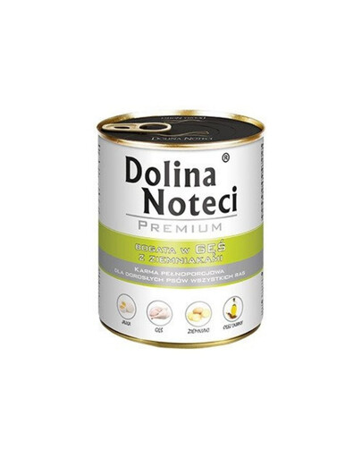 DOLINA NOTECI Premium Bogata w mięso puszka 800g