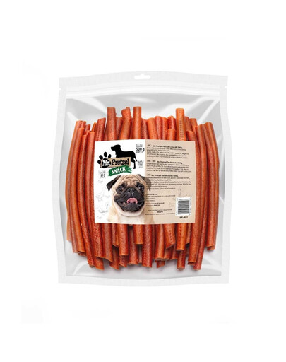 MR. PRETZEL Kachní tyčinky 500 g pamlsek pro psa