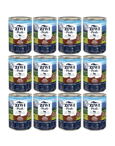 ZIWIPEAK Dog puszka dla psów 12 x 390 g