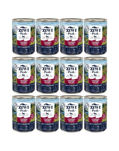 ZIWIPEAK Dog puszka dla psów 12 x 390 g