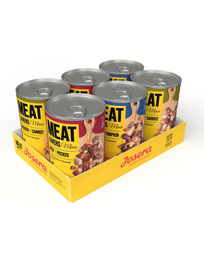 JOSERA Meat Lovers Menu Multipack 6x400g