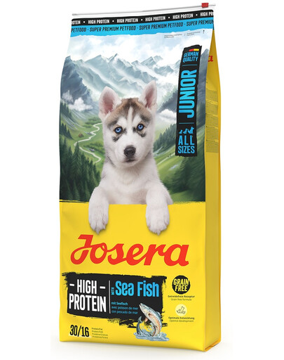 JOSERA High Protein Junior Sea Fish 12,5kg vysoce bílkovinné krmivo pro štěňata