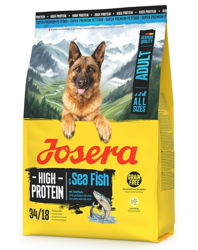 JOSERA High Protein Adult Sea Fish 3kg vysoce bílkovinné krmivo pro psy