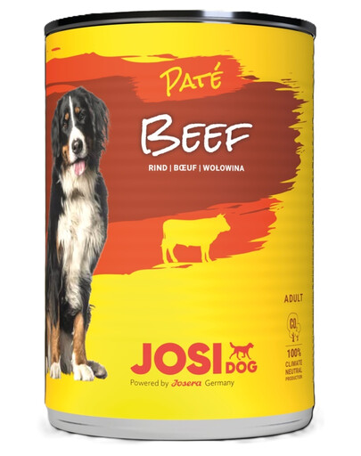 JOSERA JosiDog Pate Beef 800g paštika s hovězím masem pro psy